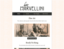 Tablet Screenshot of fotomarvellini.com